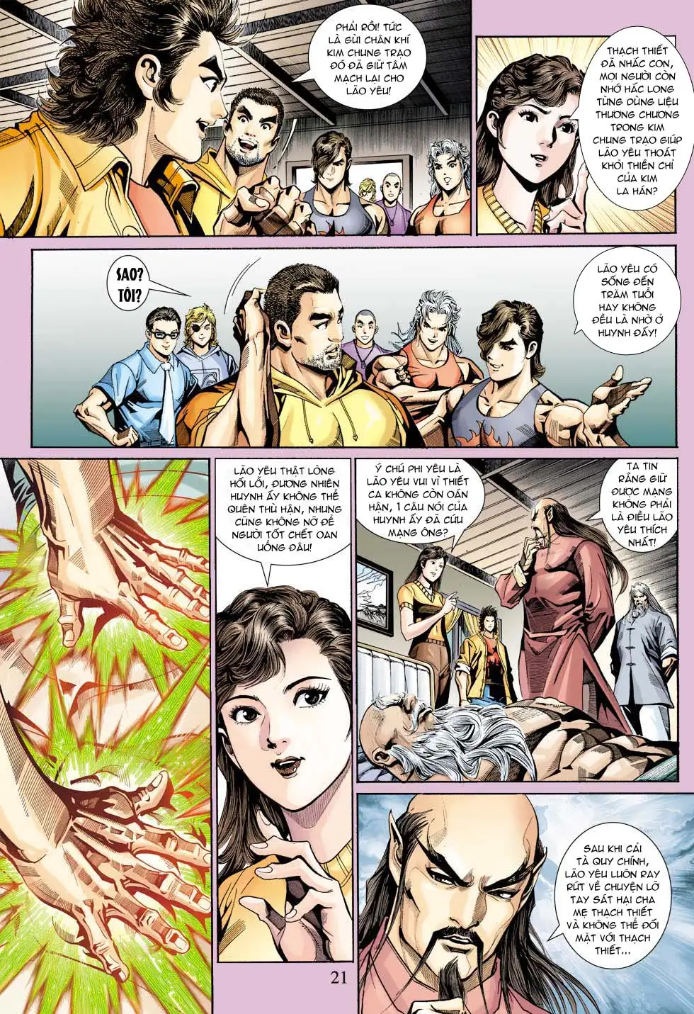 Truyện Tranh Tân Tác Long Hổ Môn trang 4