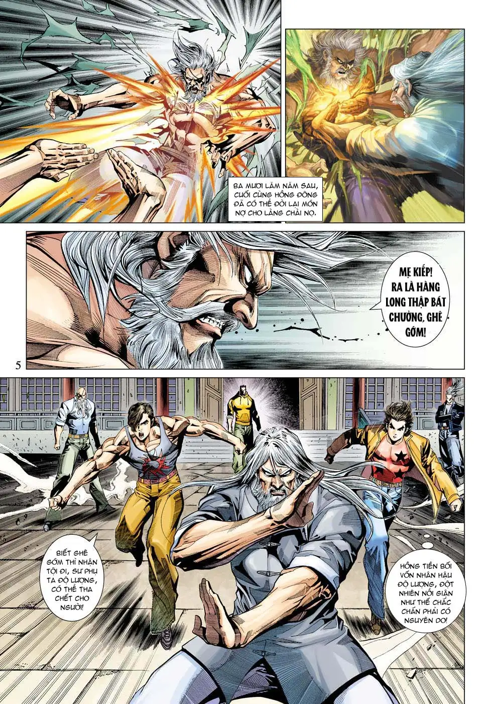 Truyện Tranh Tân Tác Long Hổ Môn trang 4