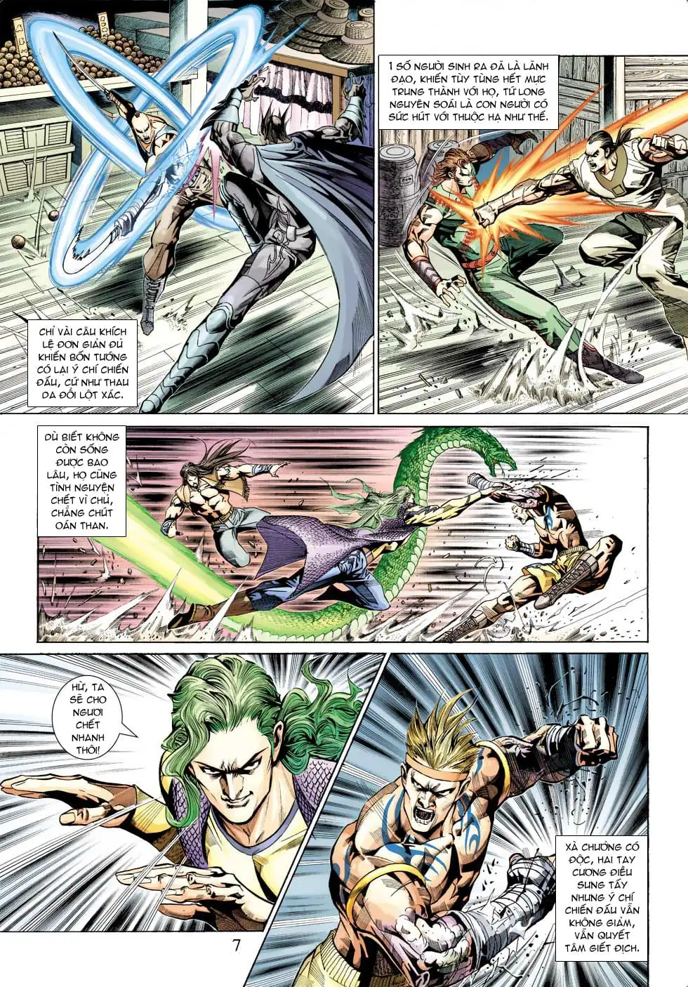 Truyện Tranh Tân Tác Long Hổ Môn trang 4