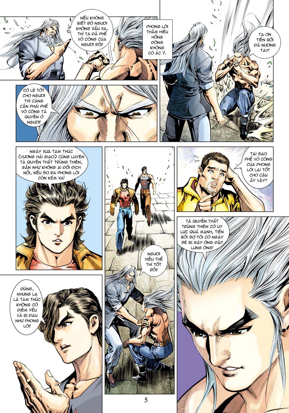 Truyện Tranh Tân Tác Long Hổ Môn trang 4