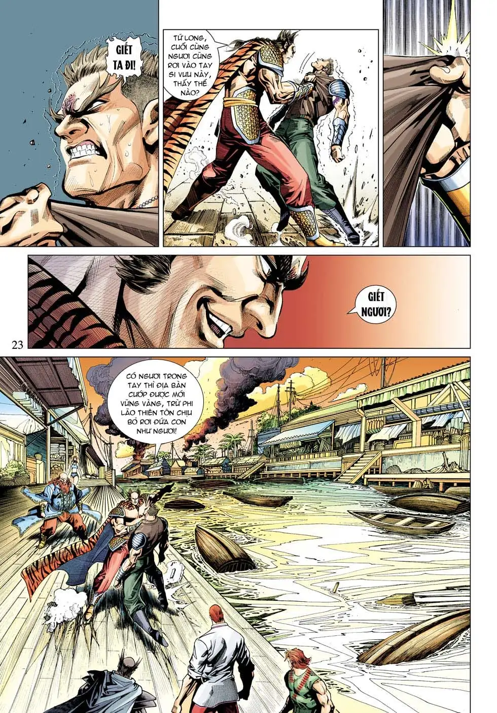 Truyện Tranh Tân Tác Long Hổ Môn trang 4