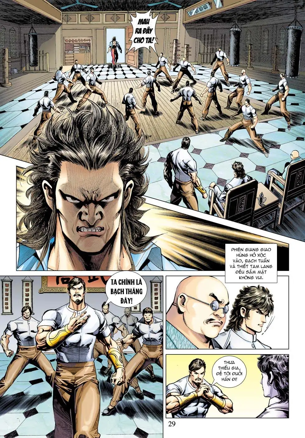 Truyện Tranh Tân Tác Long Hổ Môn trang 4