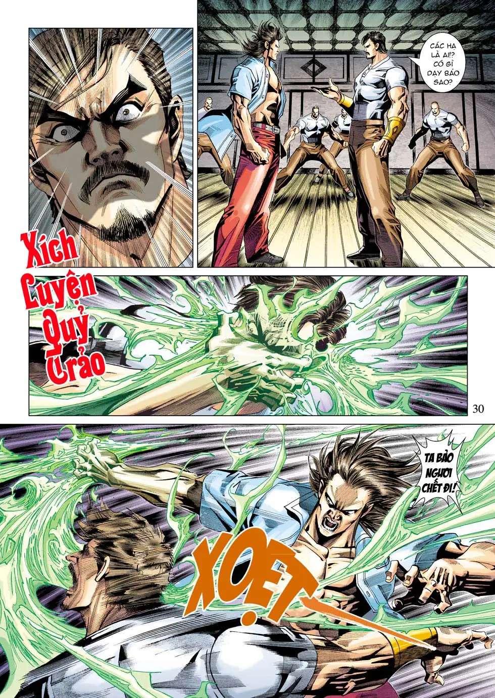 Truyện Tranh Tân Tác Long Hổ Môn trang 4
