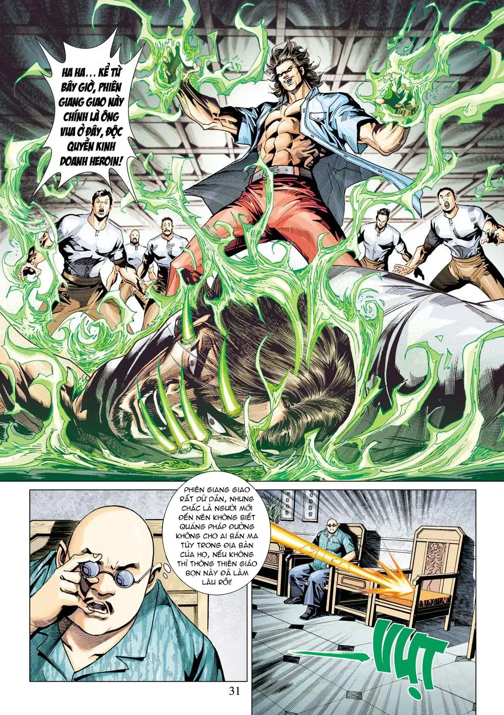 Truyện Tranh Tân Tác Long Hổ Môn trang 4
