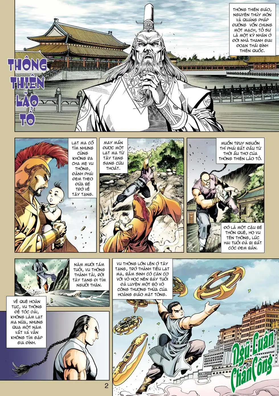 Truyện Tranh Tân Tác Long Hổ Môn trang 4