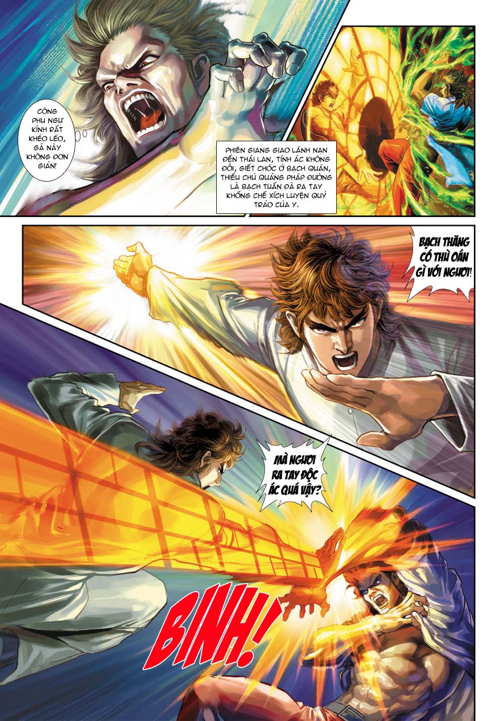 Truyện Tranh Tân Tác Long Hổ Môn trang 4