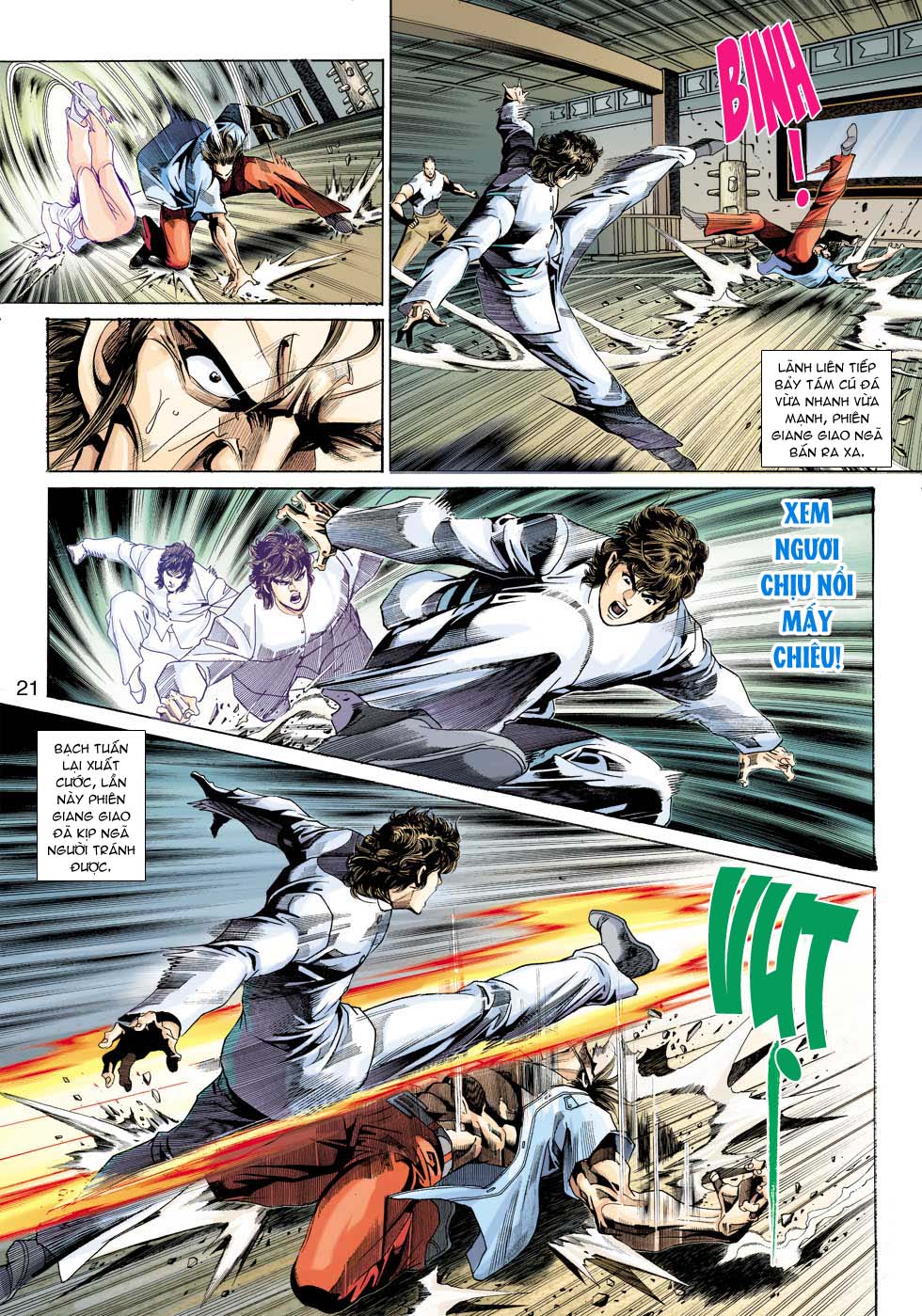 Truyện Tranh Tân Tác Long Hổ Môn trang 4