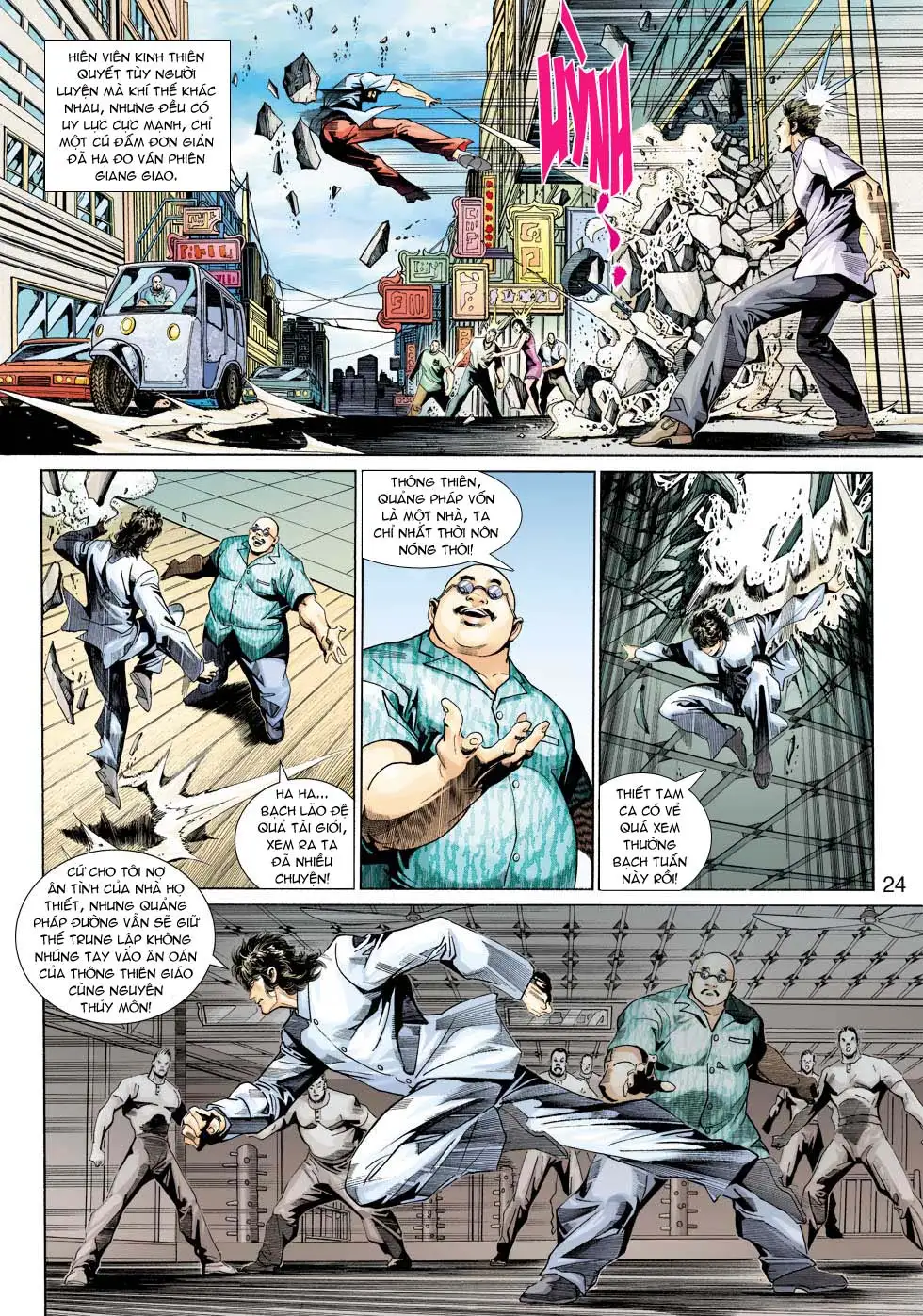 Truyện Tranh Tân Tác Long Hổ Môn trang 4