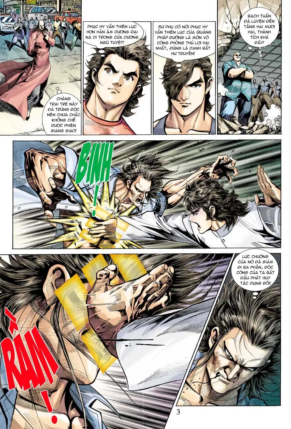 Truyện Tranh Tân Tác Long Hổ Môn trang 4