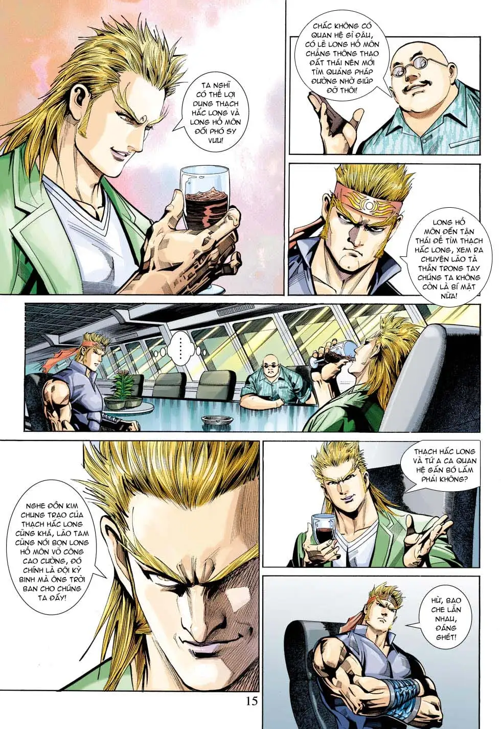 Truyện Tranh Tân Tác Long Hổ Môn trang 4