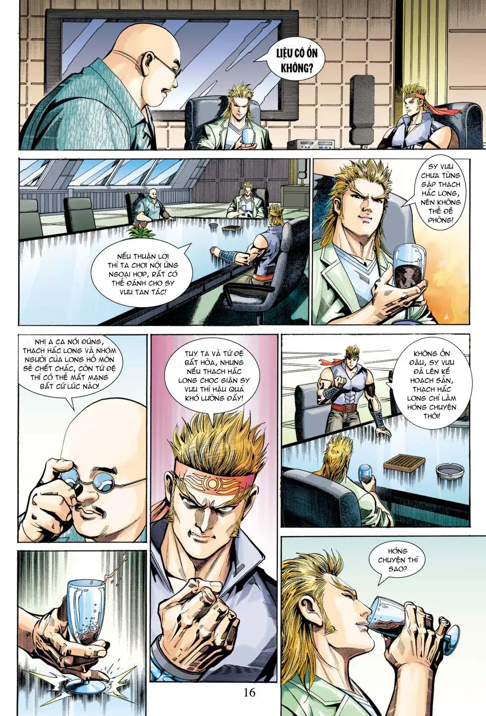 Truyện Tranh Tân Tác Long Hổ Môn trang 4