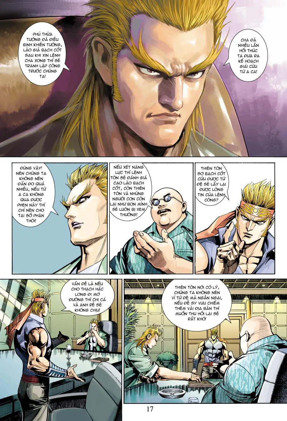 Truyện Tranh Tân Tác Long Hổ Môn trang 4