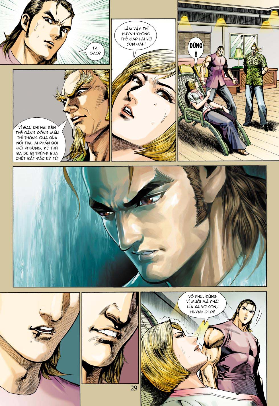 Truyện Tranh Tân Tác Long Hổ Môn trang 4