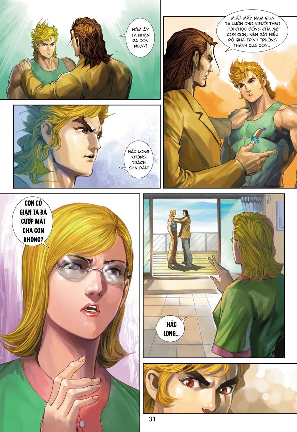 Truyện Tranh Tân Tác Long Hổ Môn trang 4