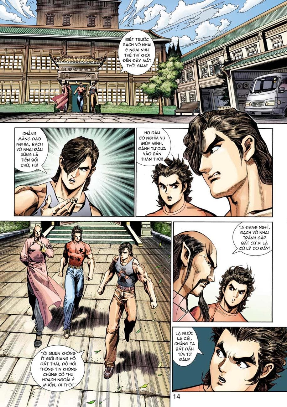 Truyện Tranh Tân Tác Long Hổ Môn trang 4