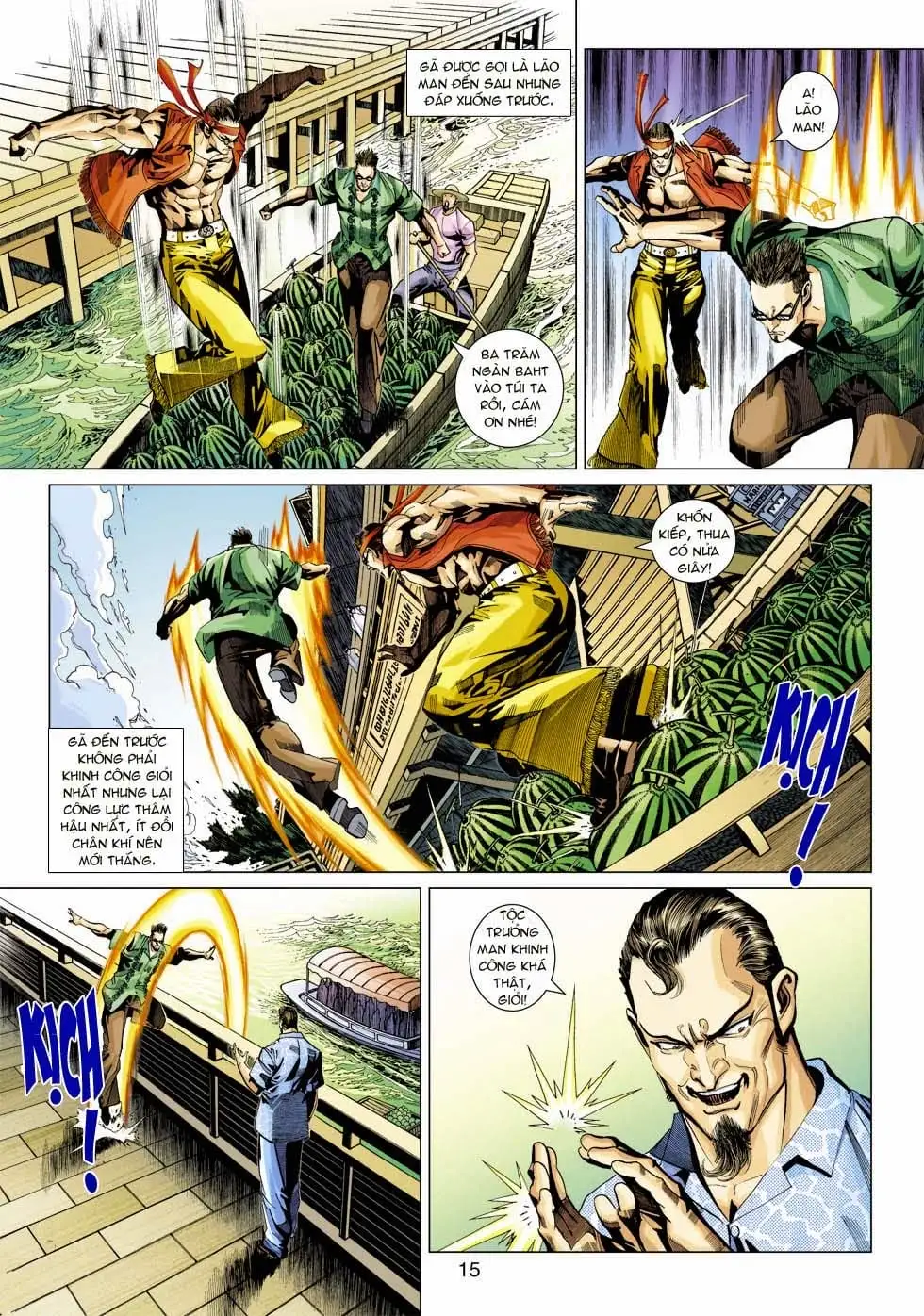 Truyện Tranh Tân Tác Long Hổ Môn trang 4