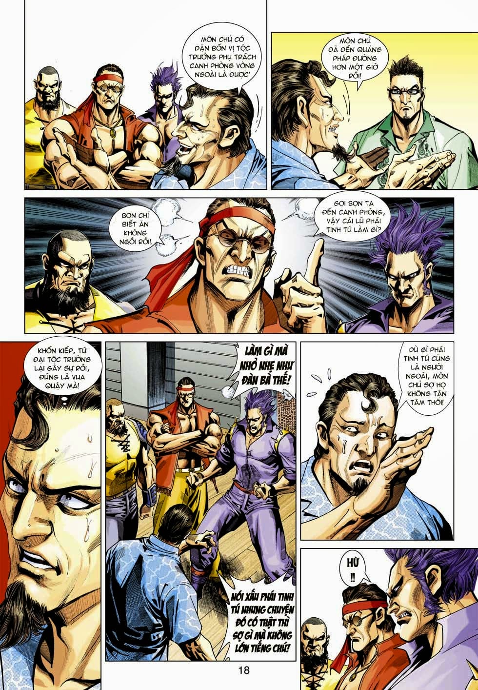 Truyện Tranh Tân Tác Long Hổ Môn trang 4