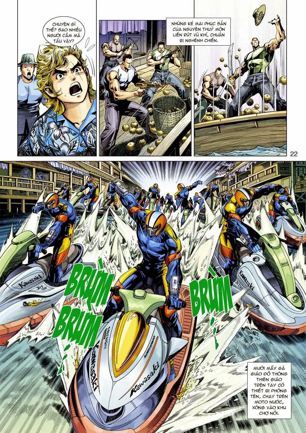 Truyện Tranh Tân Tác Long Hổ Môn trang 4