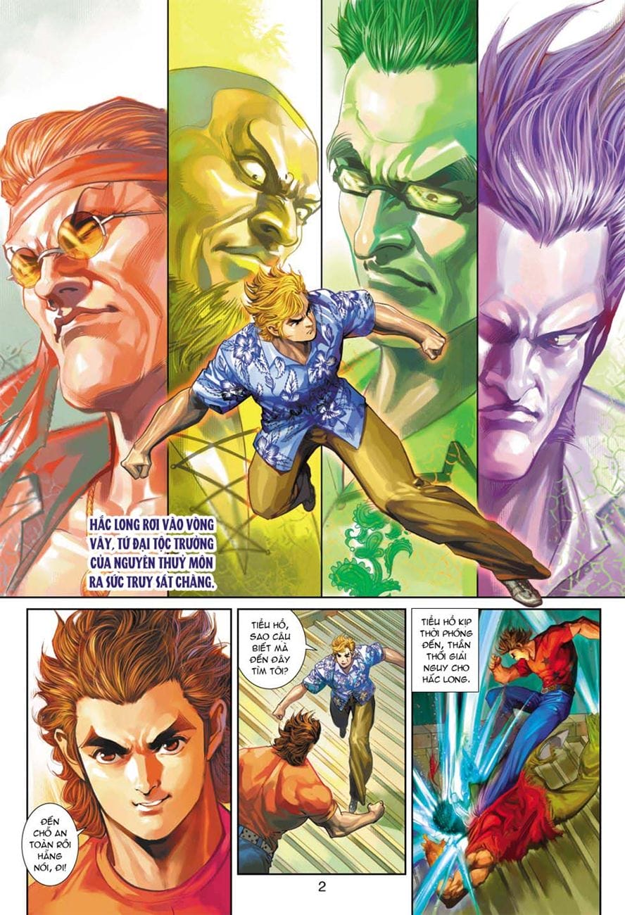 Truyện Tranh Tân Tác Long Hổ Môn trang 4