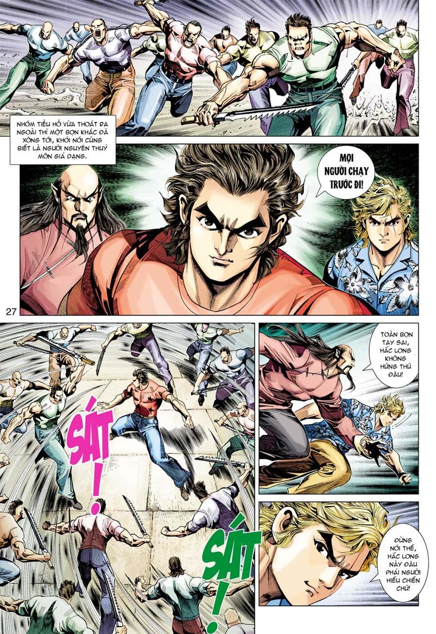 Truyện Tranh Tân Tác Long Hổ Môn trang 4