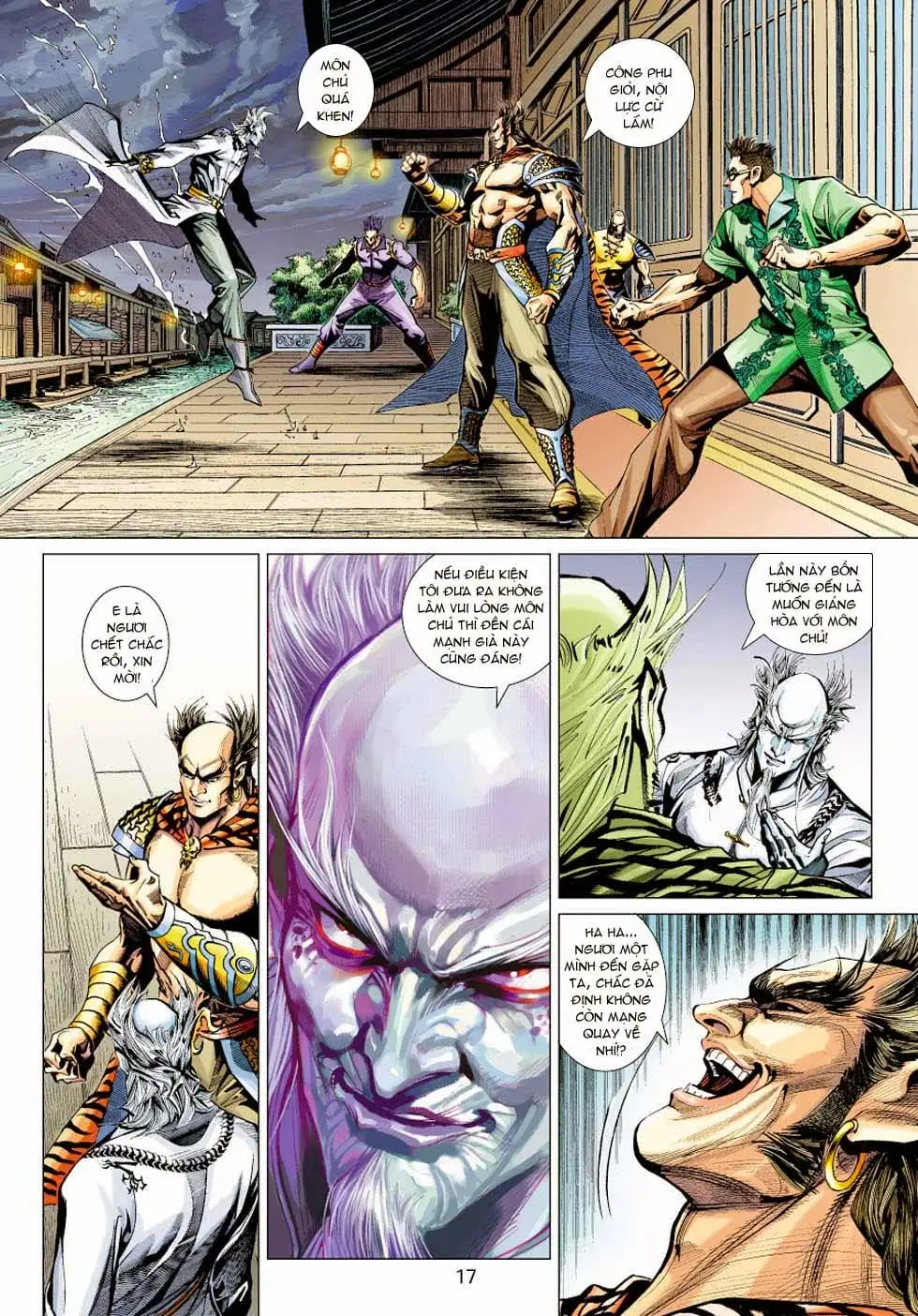 Truyện Tranh Tân Tác Long Hổ Môn trang 4