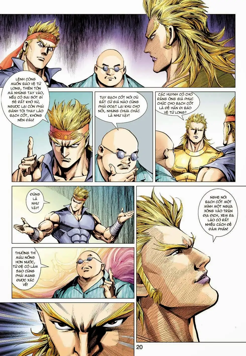 Truyện Tranh Tân Tác Long Hổ Môn trang 4