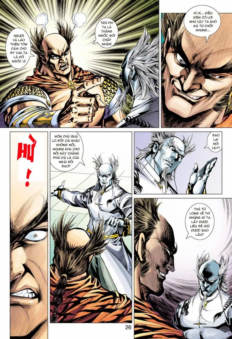 Truyện Tranh Tân Tác Long Hổ Môn trang 4