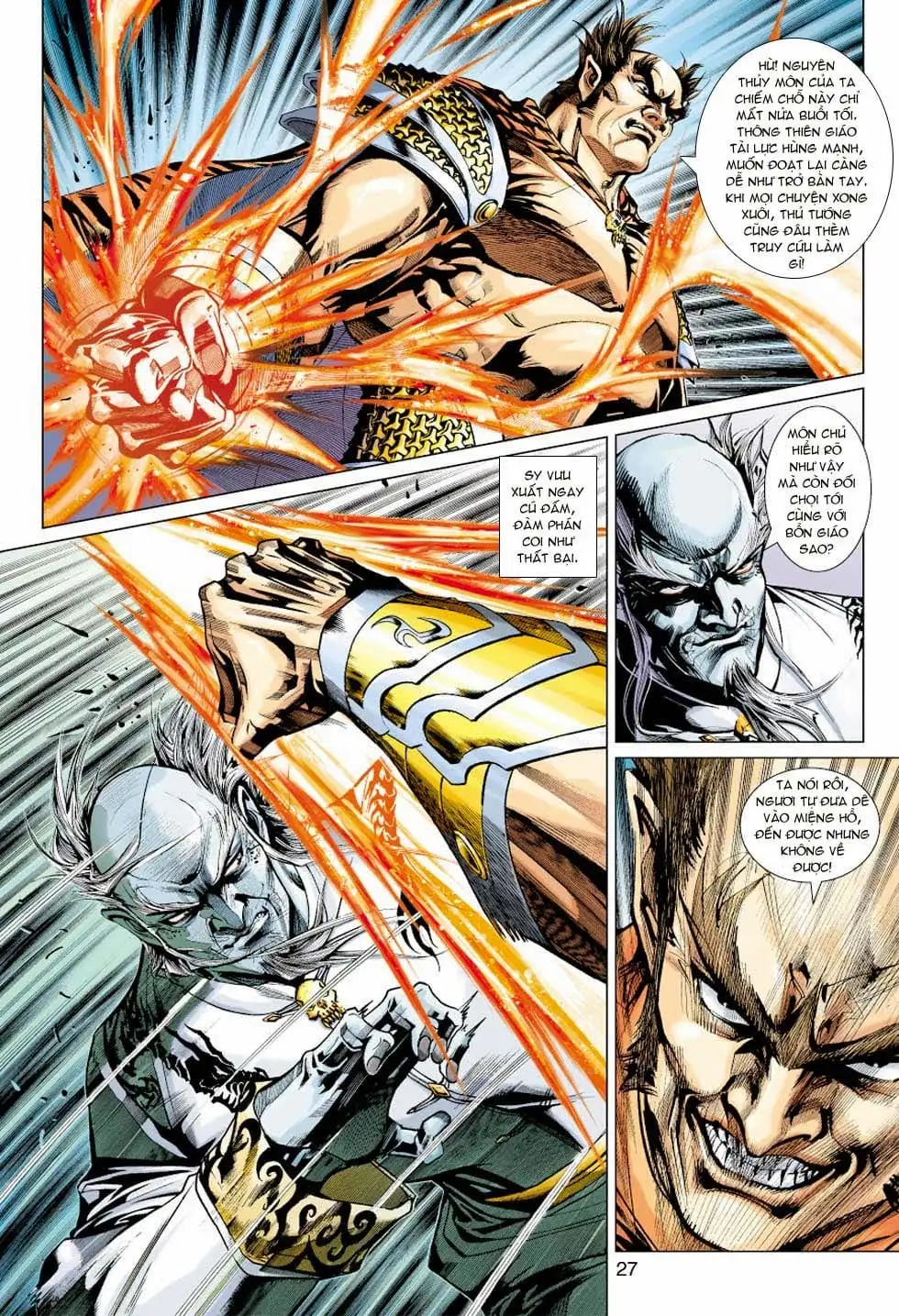 Truyện Tranh Tân Tác Long Hổ Môn trang 4