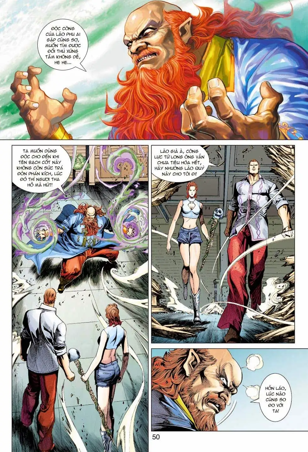 Truyện Tranh Tân Tác Long Hổ Môn trang 4