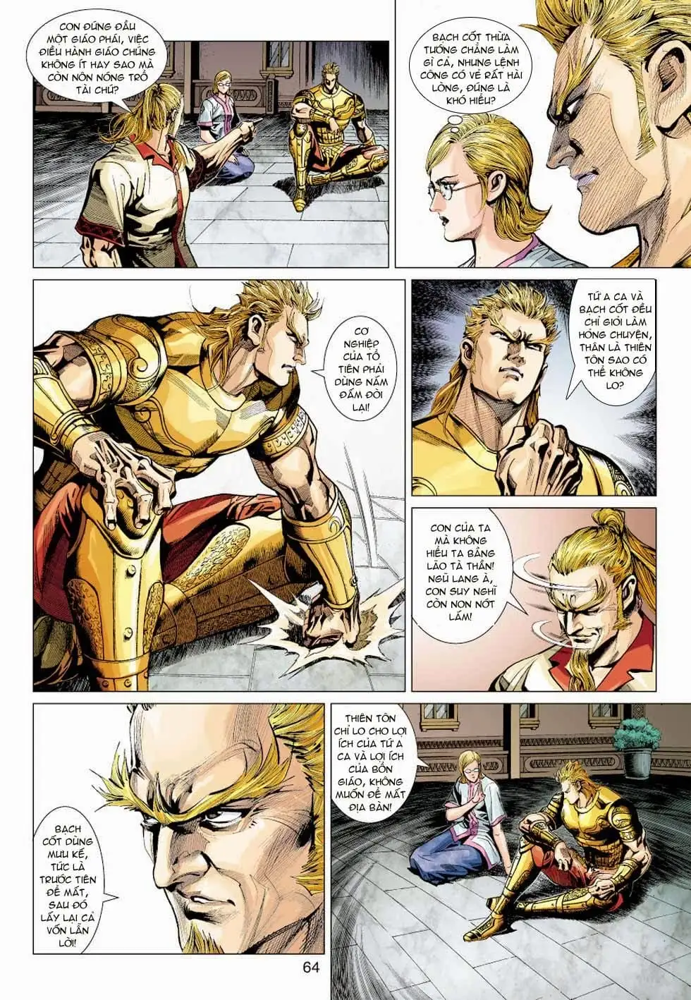 Truyện Tranh Tân Tác Long Hổ Môn trang 4