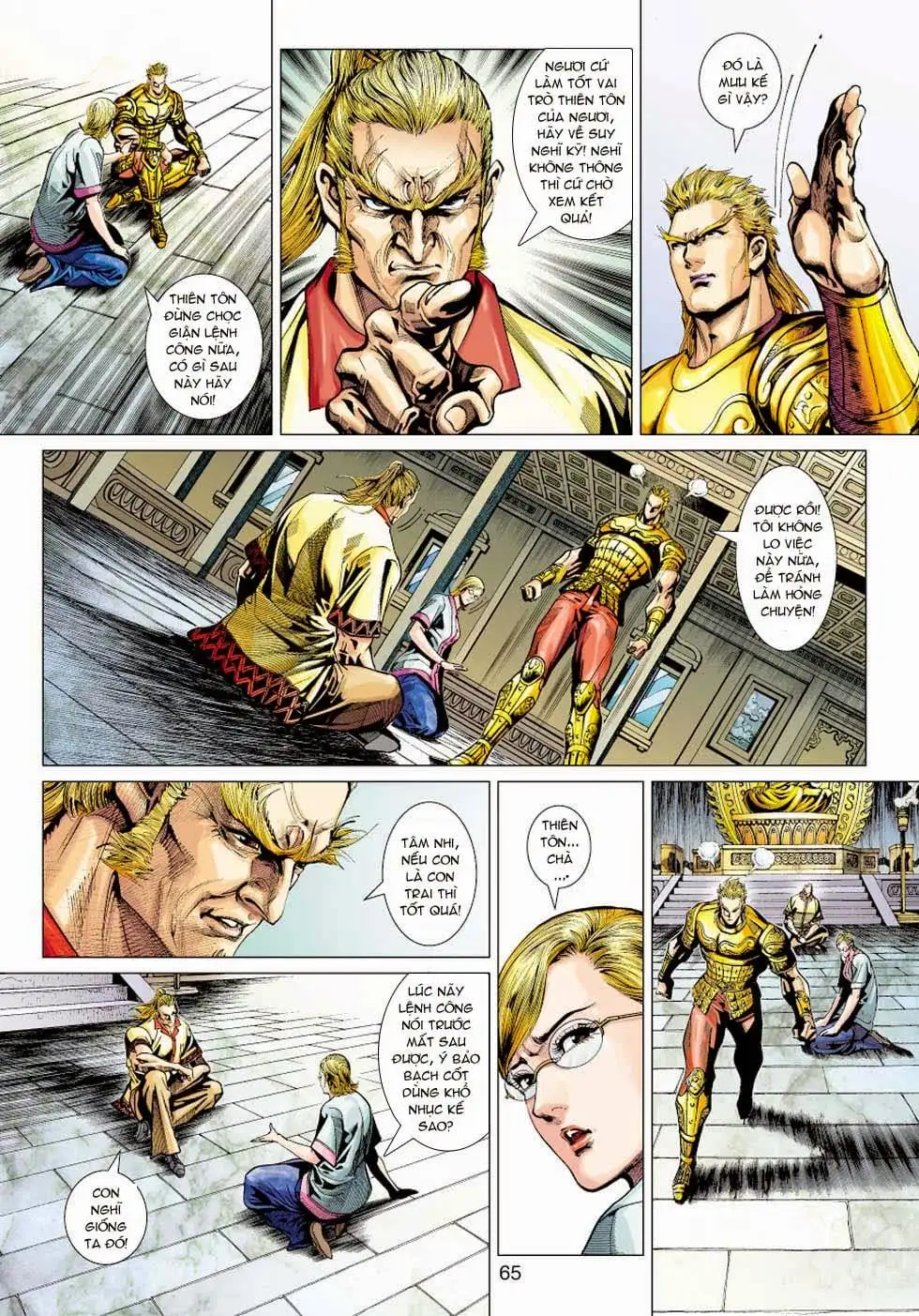 Truyện Tranh Tân Tác Long Hổ Môn trang 4