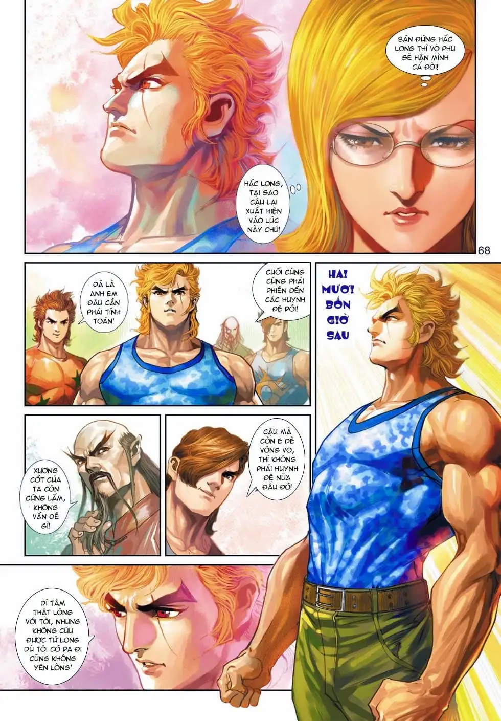 Truyện Tranh Tân Tác Long Hổ Môn trang 4