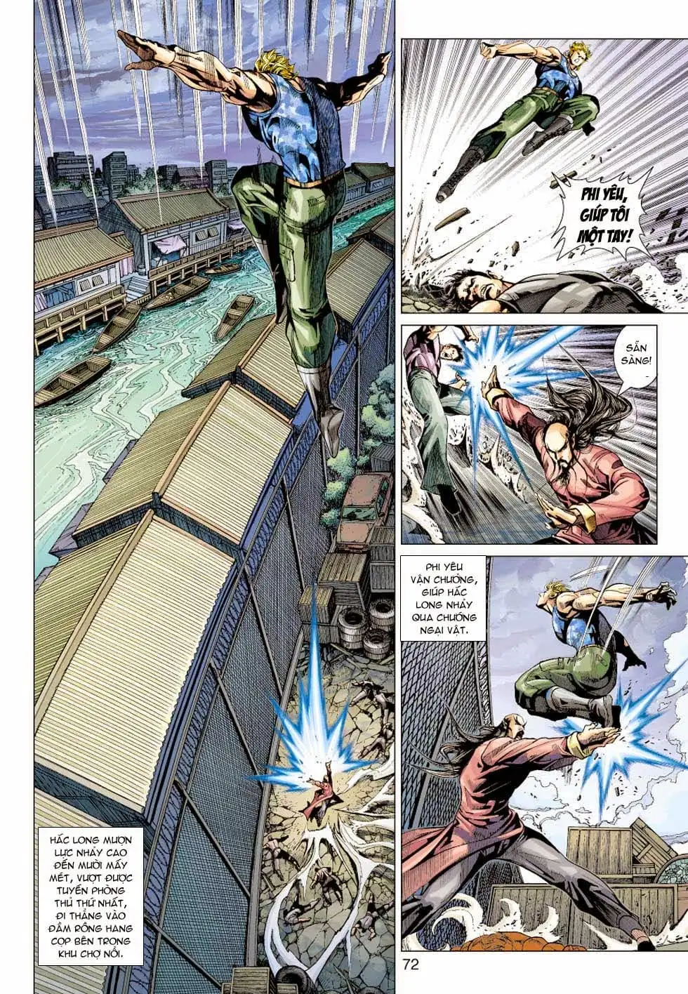 Truyện Tranh Tân Tác Long Hổ Môn trang 4