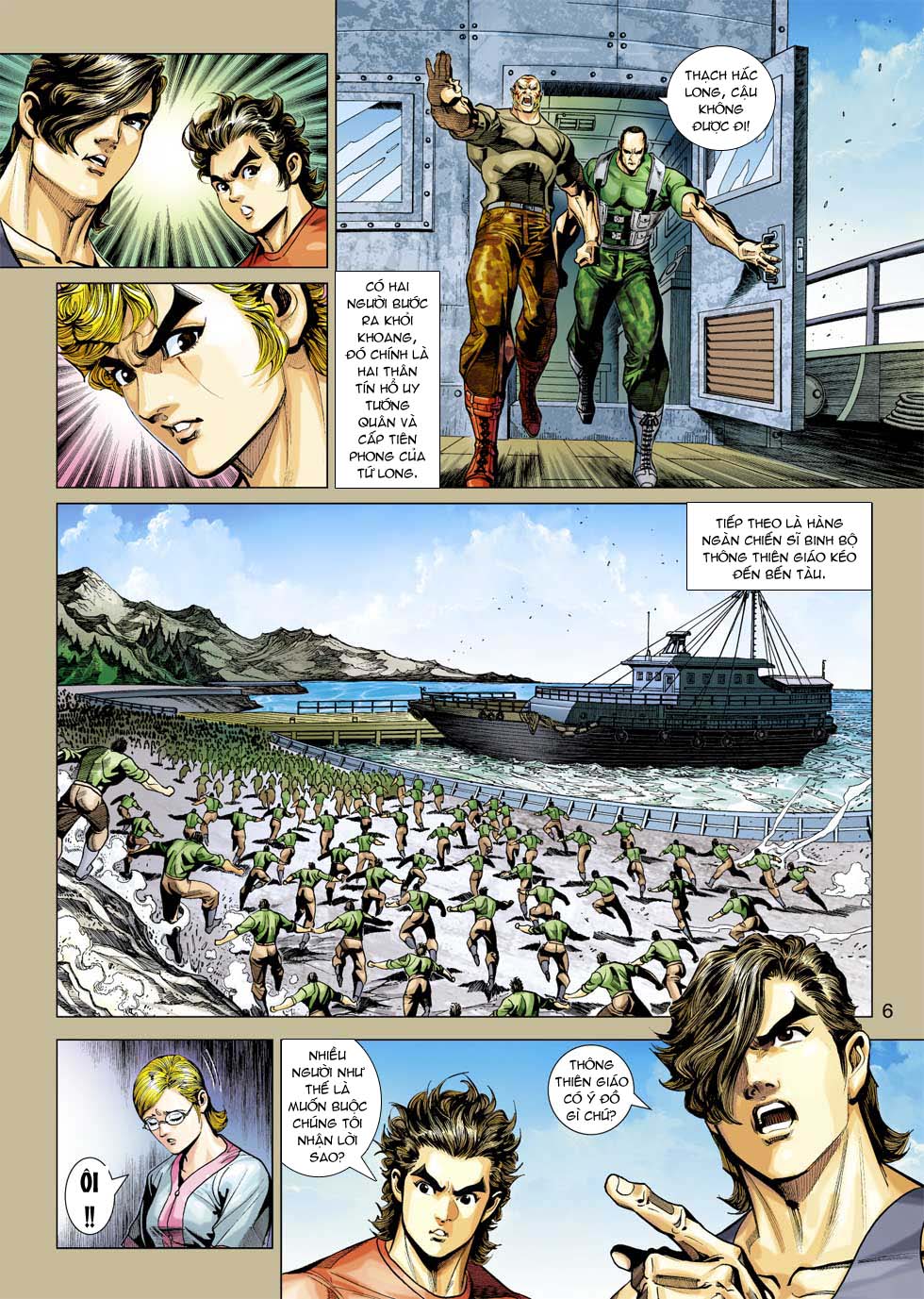 Truyện Tranh Tân Tác Long Hổ Môn trang 4