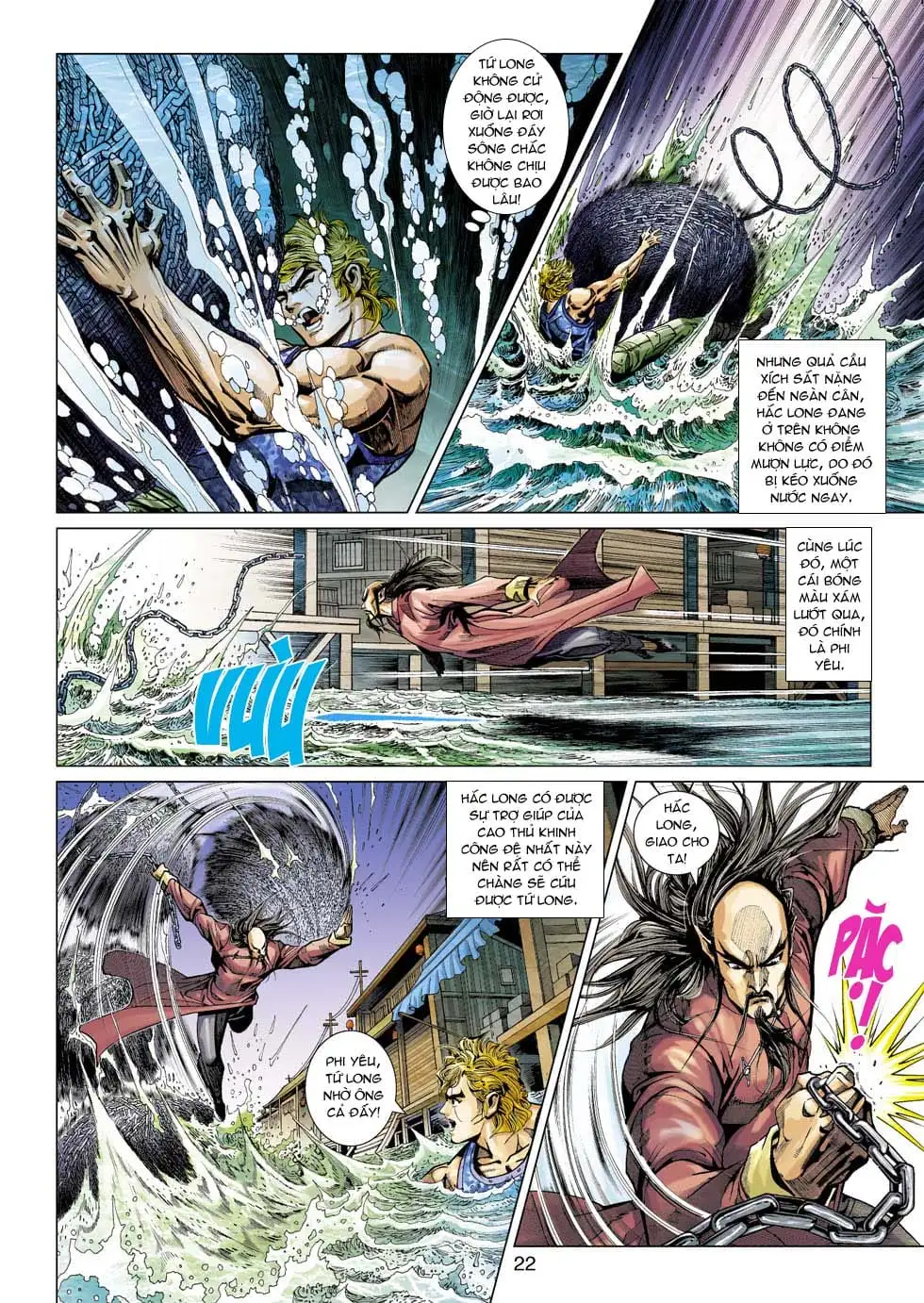 Truyện Tranh Tân Tác Long Hổ Môn trang 4