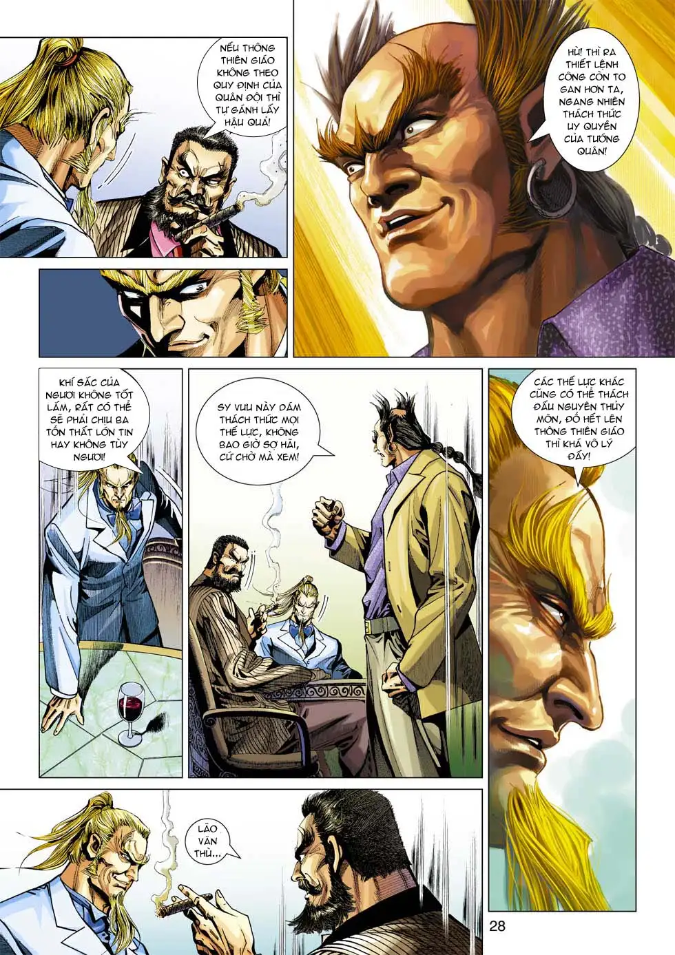 Truyện Tranh Tân Tác Long Hổ Môn trang 4
