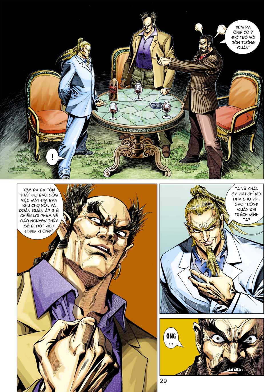 Truyện Tranh Tân Tác Long Hổ Môn trang 4