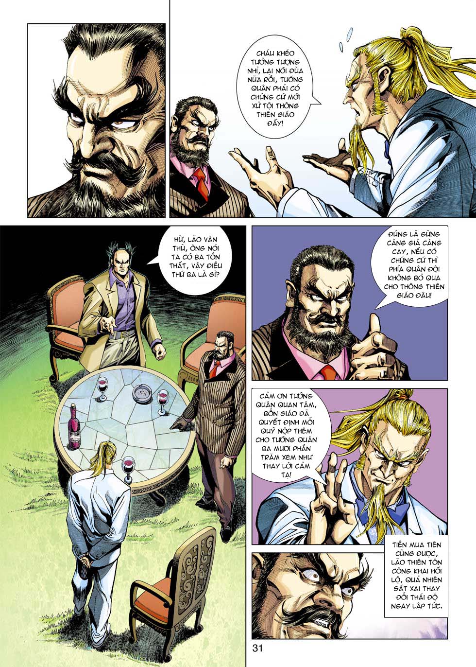Truyện Tranh Tân Tác Long Hổ Môn trang 4