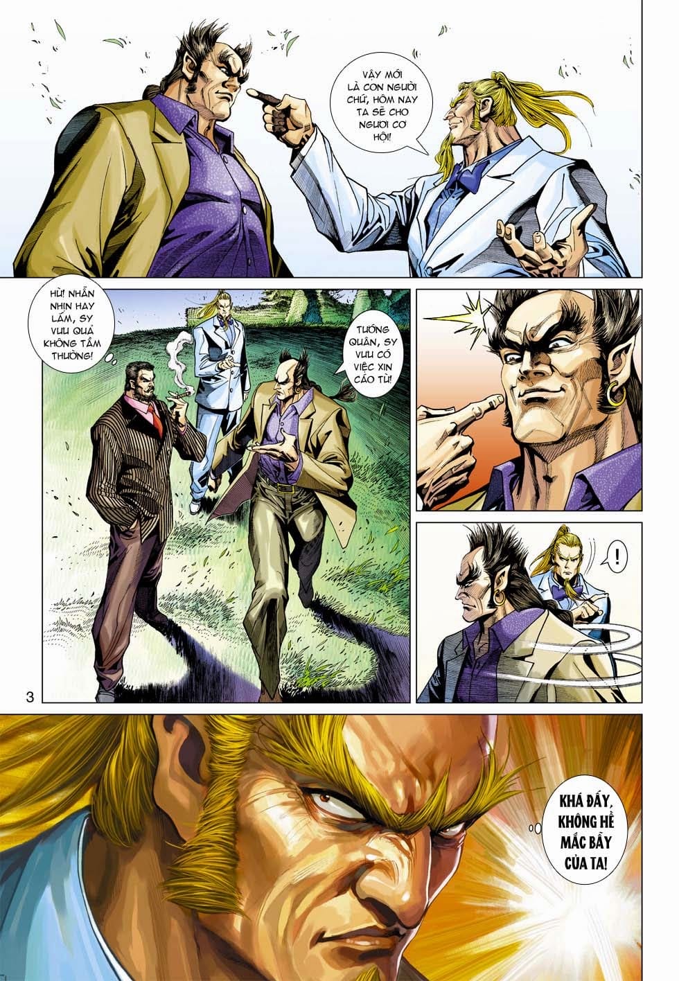 Truyện Tranh Tân Tác Long Hổ Môn trang 4