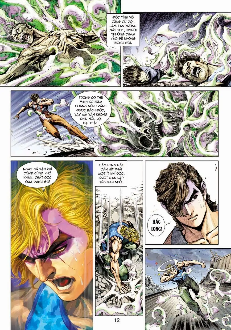 Truyện Tranh Tân Tác Long Hổ Môn trang 4