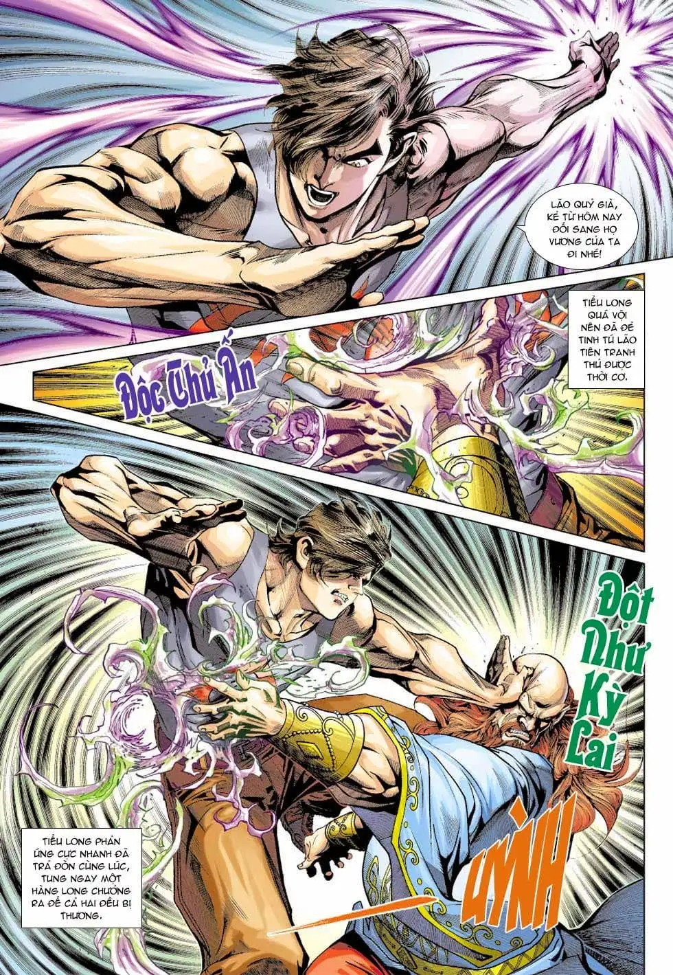 Truyện Tranh Tân Tác Long Hổ Môn trang 4