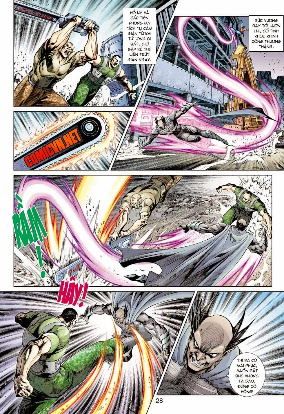 Truyện Tranh Tân Tác Long Hổ Môn trang 4