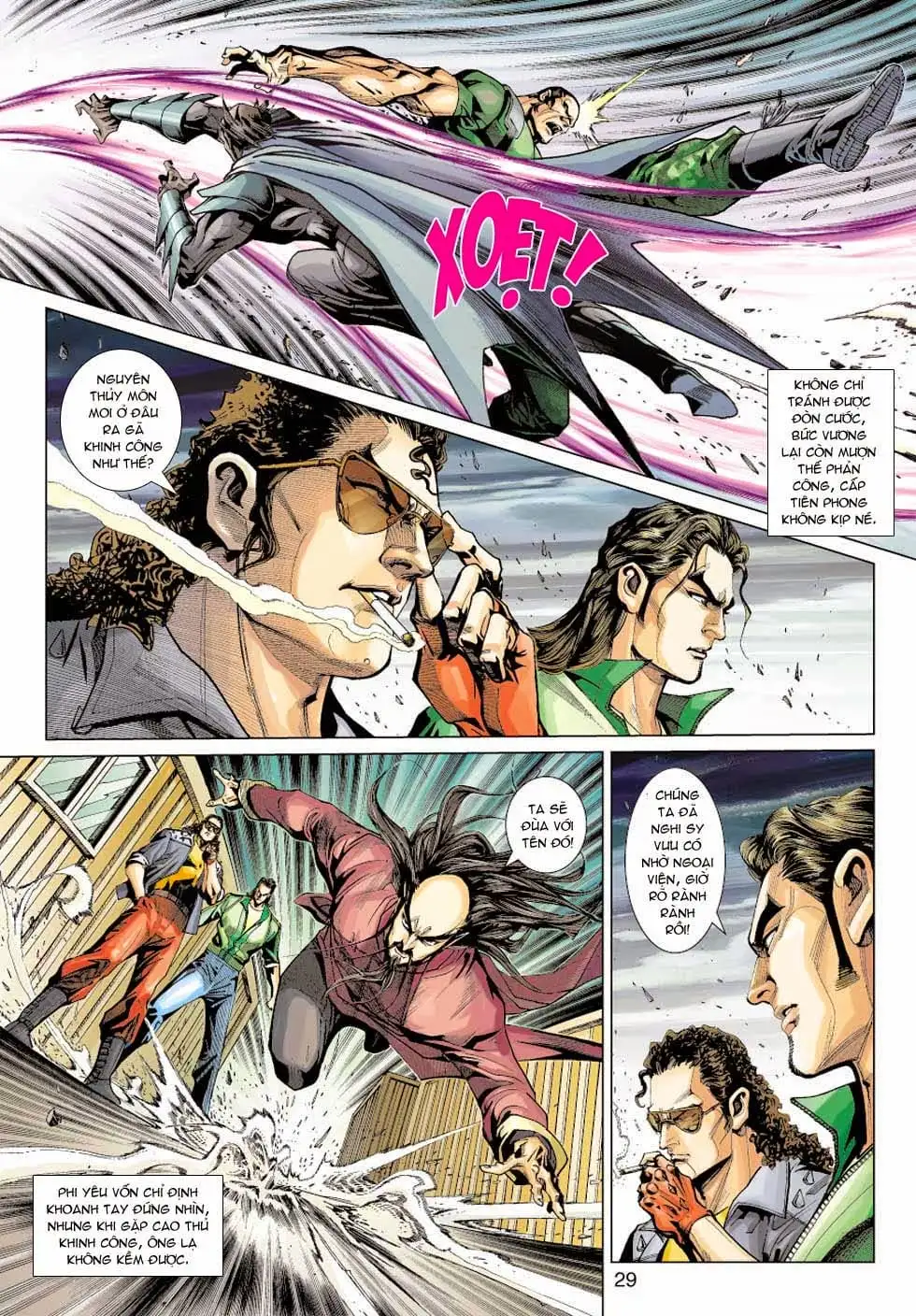 Truyện Tranh Tân Tác Long Hổ Môn trang 4