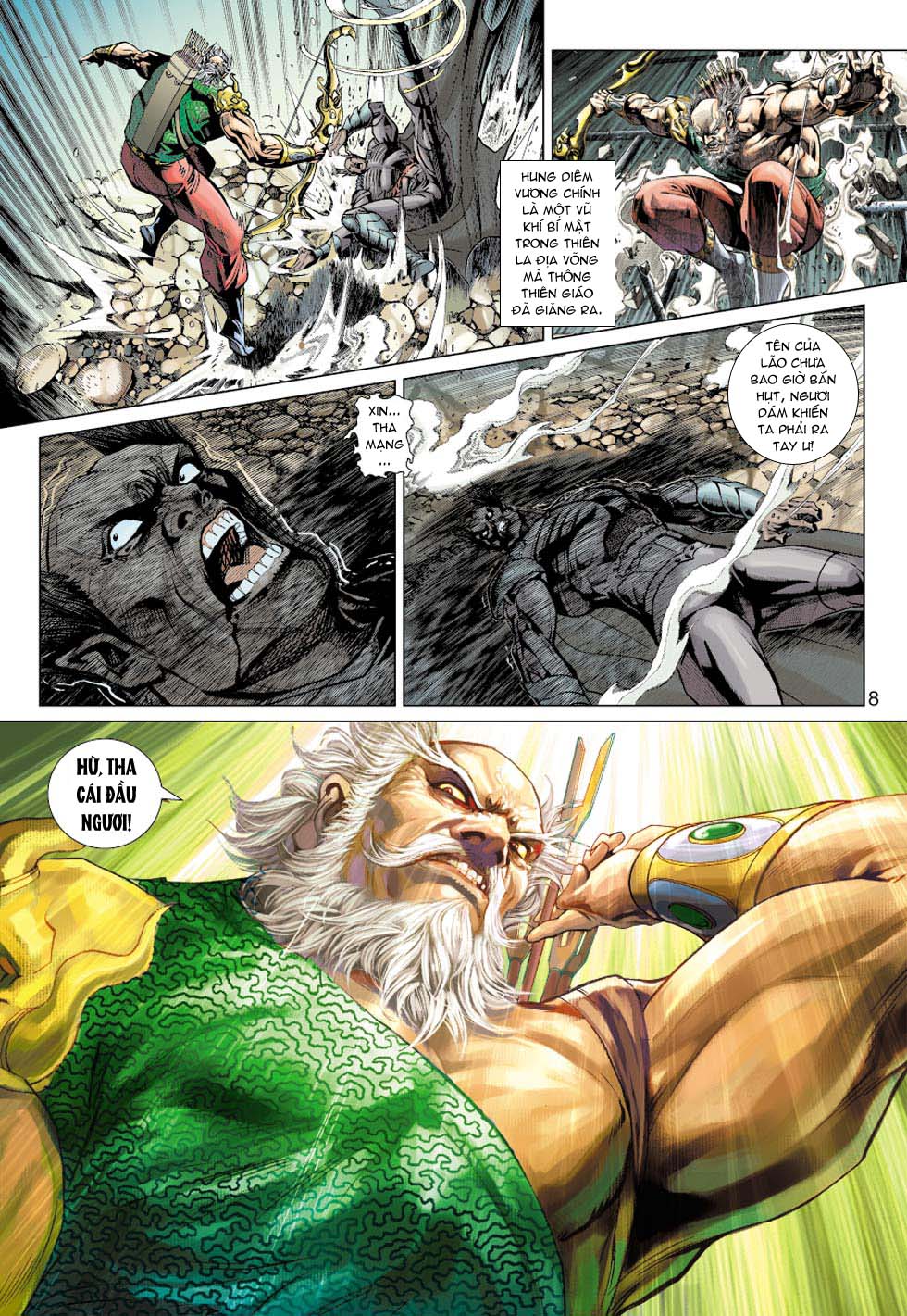 Truyện Tranh Tân Tác Long Hổ Môn trang 4