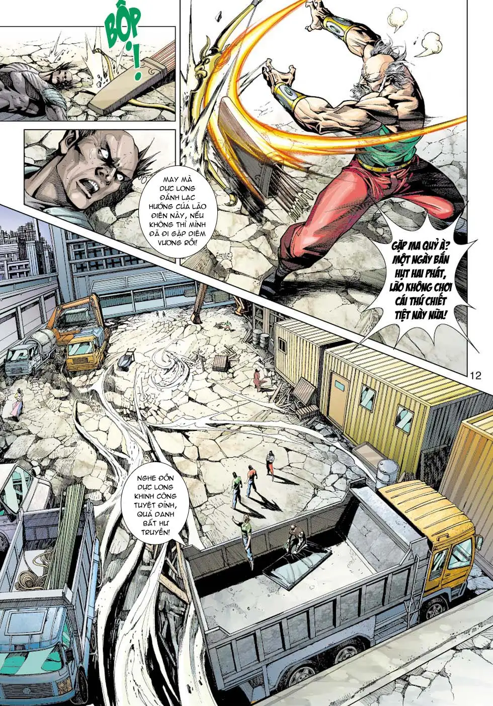 Truyện Tranh Tân Tác Long Hổ Môn trang 4