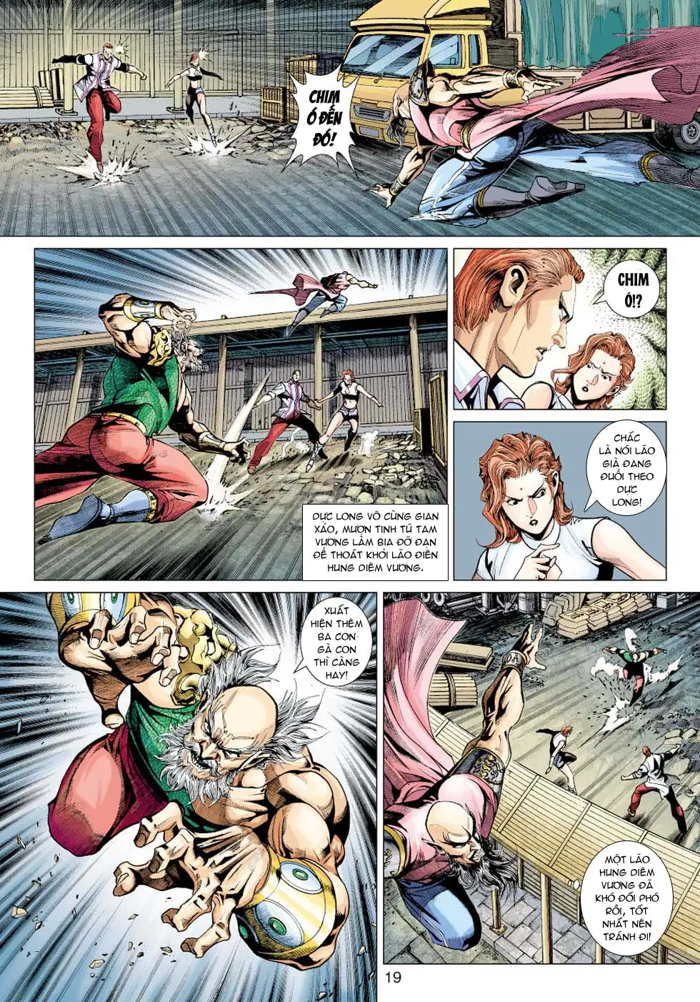 Truyện Tranh Tân Tác Long Hổ Môn trang 4