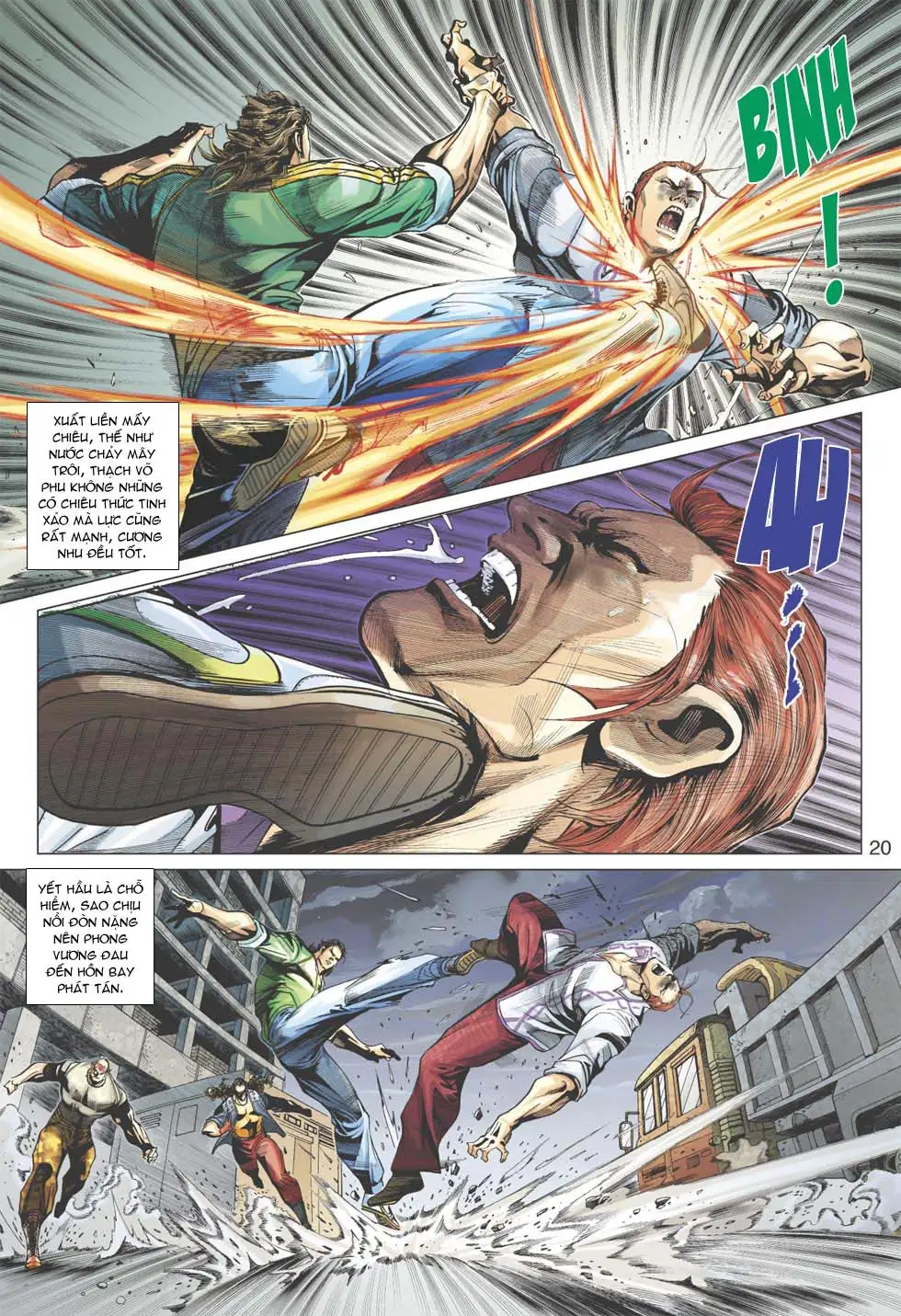 Truyện Tranh Tân Tác Long Hổ Môn trang 4