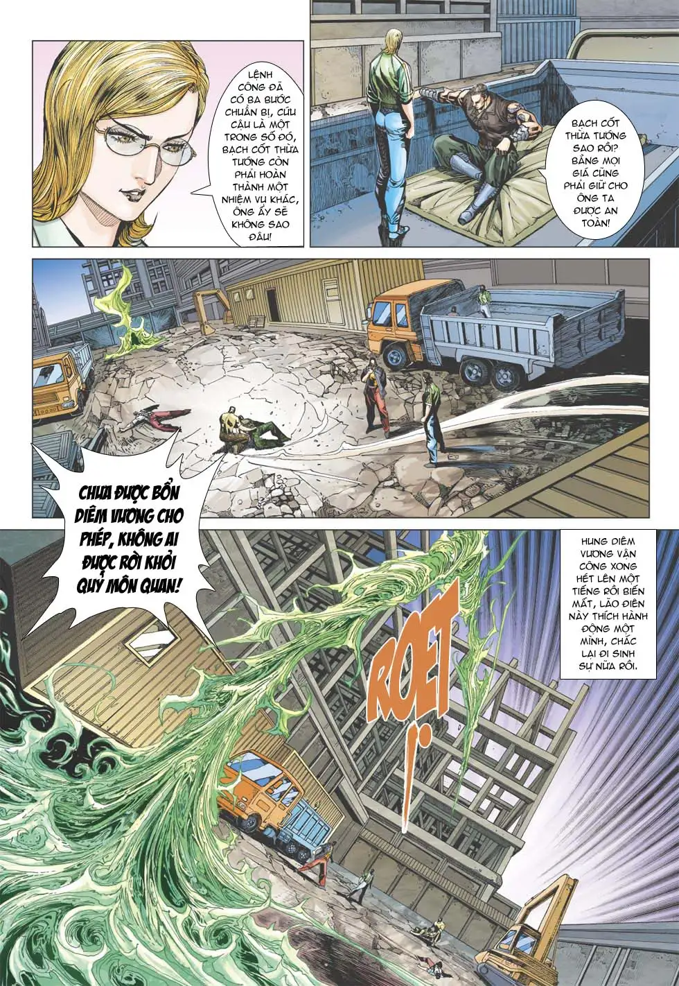 Truyện Tranh Tân Tác Long Hổ Môn trang 4