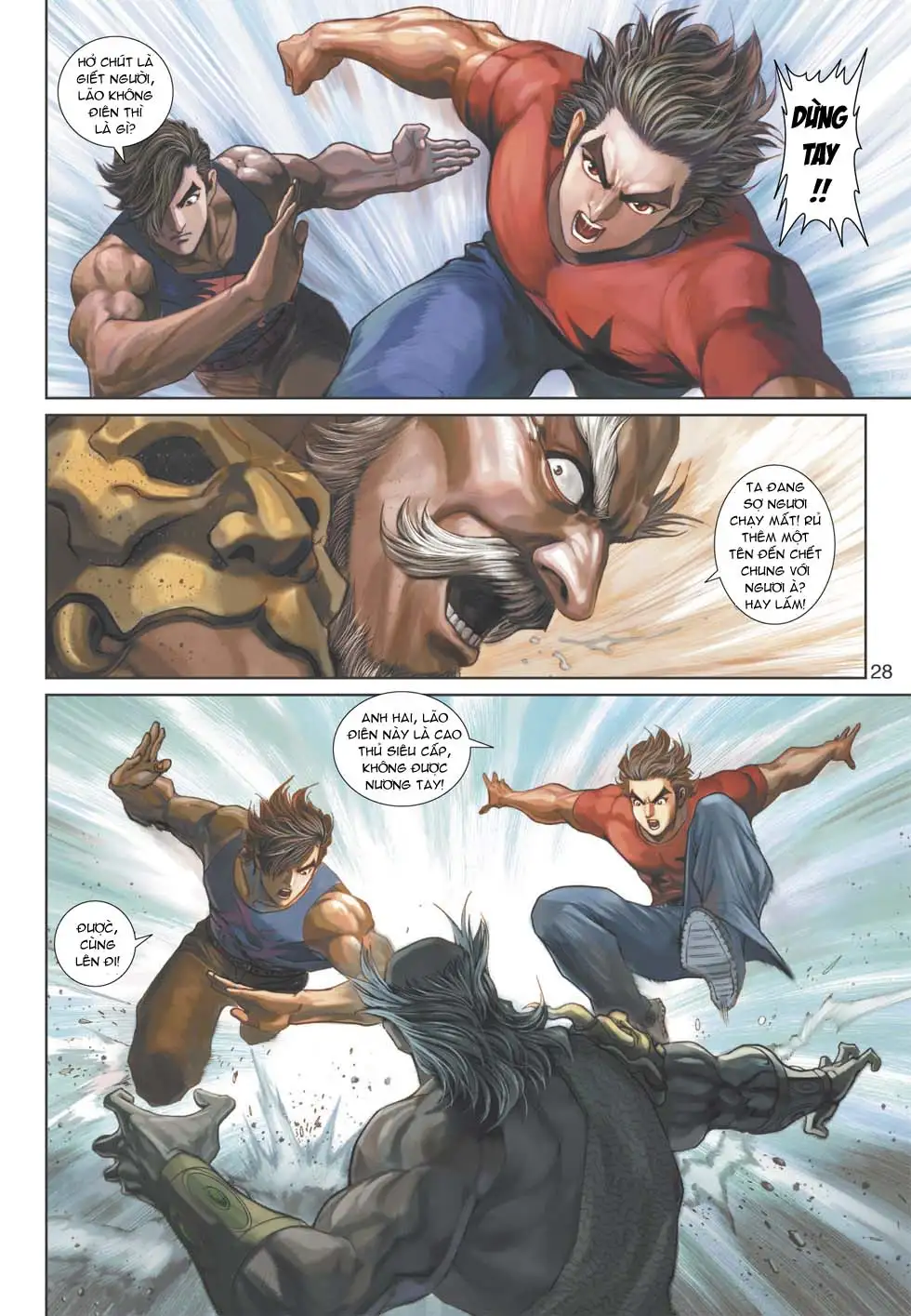 Truyện Tranh Tân Tác Long Hổ Môn trang 4