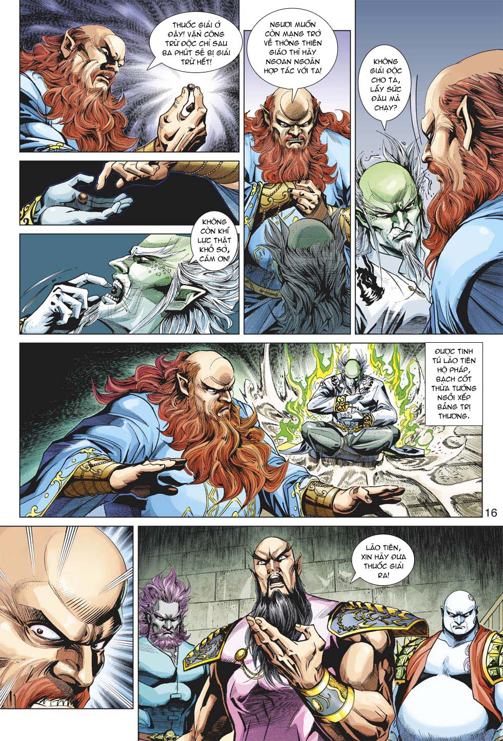 Truyện Tranh Tân Tác Long Hổ Môn trang 4